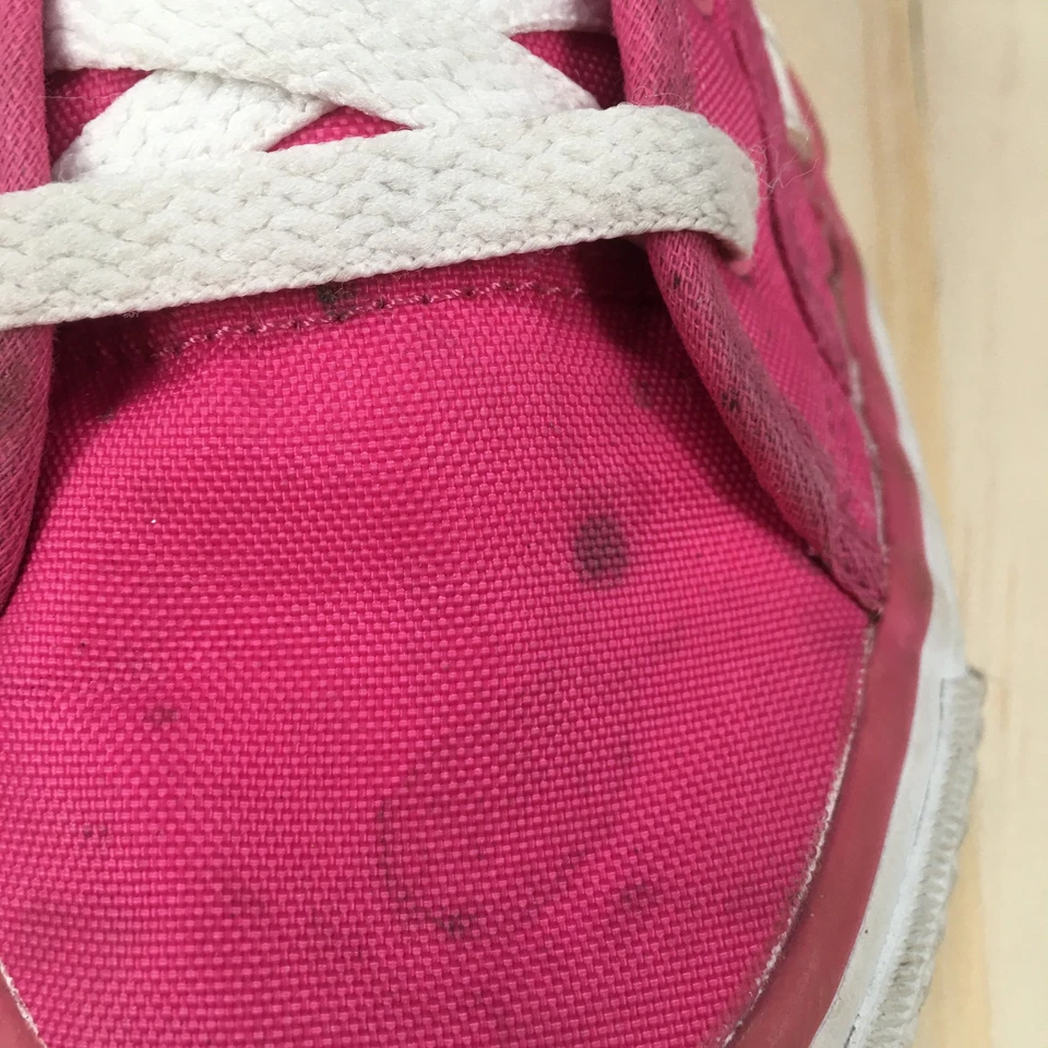 Adidas Zapatos Juveniles 2 Nizza Tenis Medianos Rosa Lona Con Cordones Alto Top Informal M25267 Foto 3 de 4