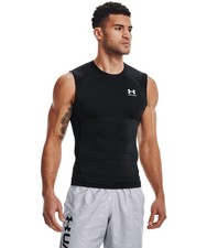 Men's Compression Tank, 001 BLACK, XL