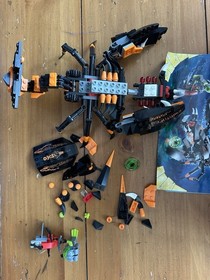 LEGO Atlantis Deep Sea Striker 8076 Box Instructions 260pc Plastic Ages 7-14