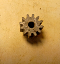 Gilbert Erector Set Part P13B 12 Tooth Gear; 7/32" Face: White Metal . Lot B