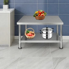 Adjustable Undershelf Storage Organizer - Stainless Steel, 21.65" x 9.84"