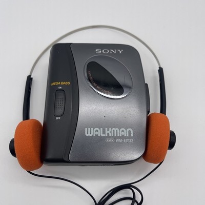 Sony Walkman WM-EX122 Cassette Player - New Belt - Reconditioned
