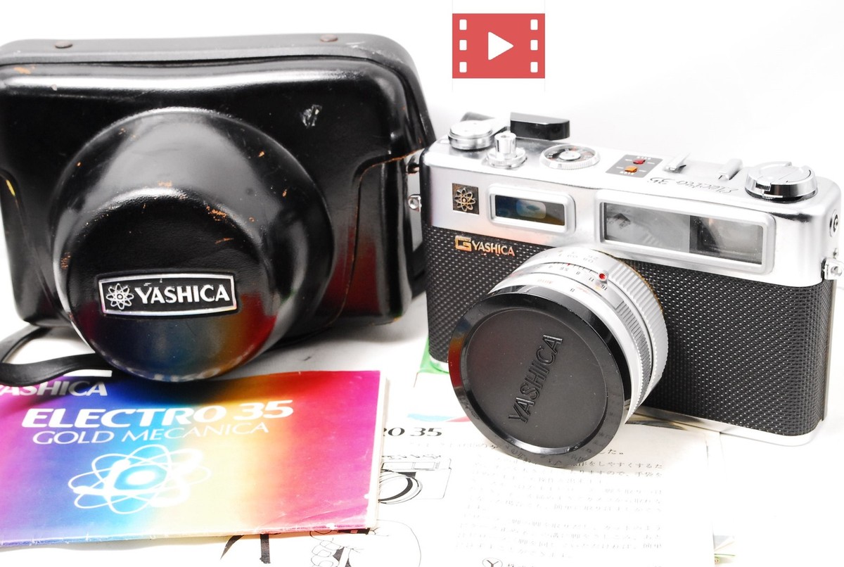 MINT] Yashica Electro 35 G Rangefinder 35mm Film Camera w/ 45mm F1