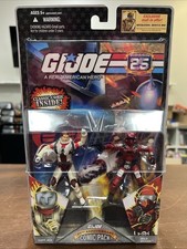 GI Joe 25th Anniversary Comic Pack Capt. Ace & Wild Weasel Figures New  ML