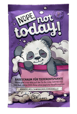 6-er Pack Dresdner Essenz Badeschaum Nope, not today!, 6x 60g