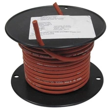 ROWE SW185M3050 Ignition Wire,18AWG,50ft,Red 31A105