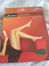 Aristoc small Ultra Shine 10 Denier Sheer Tights vaguely black