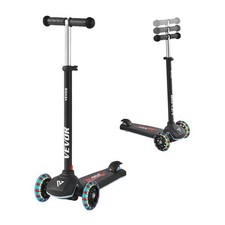 Trottinette Enfants 3 Ans et Plus, patinette à 3 Roues avec Roues Lumineuses