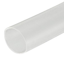 6mm Diameter Clear Heat Shrink Tubing 1m Length - Safe Electrical Insulation