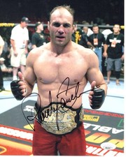 Randy Couture signed 8x10 Photo MMA