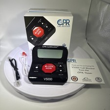 CPR V5000 Call Blocker for Landline Phones Block Robocalls Stop Spam Callers