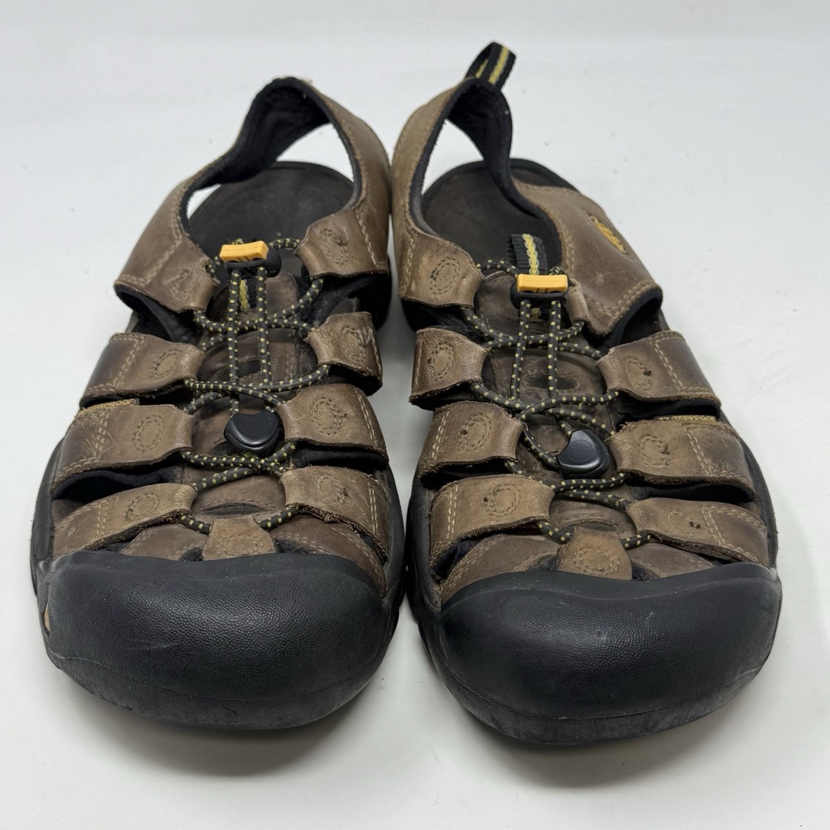 Keen Newport H2 Fisherman Sandals Mens 11 Brown Leather 