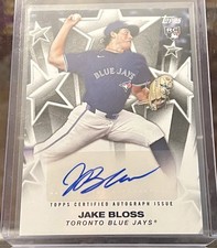 2025 Topps Baseball - Jake Bloss (RC) #BSA-JBL - Baseball Stars Auto Card 