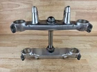 1985 85 ATC250R HONDA OEM FRONT TRIPLE TREE CLAMPS STEERING STEM 1986 ATC 250R