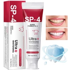 SP-4 Probiotic Whitening Toothpaste Effectively Removes Dirt Stain & Keeps Fresh