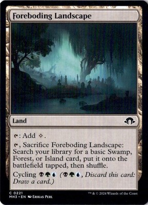 Foreboding Landscape Modern Horizons 3 221 NM MTG