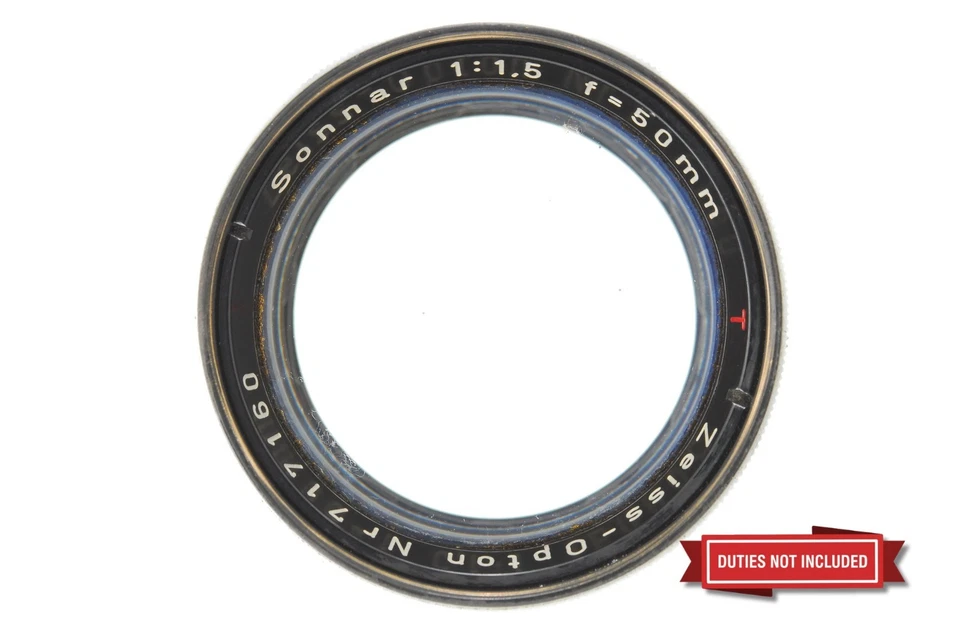 Zeiss Opton Sonnar T 5cm 50mm f/1.5 Contax Rangefinder Lens [ Exc+5 ] From JAPAN - Image 4 of 4