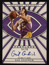 2022-23 National Treasures #PLS-GGR Gail Goodrich Peerless Signatures Auto /99