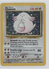 Chansey Holo Pokemon Base Set #3 1999