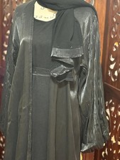 Yaqutta Abaya Set - Women s Embroidered Dress, Perfect for Eid, Abaya, Ramadan