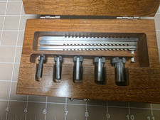 DuMont Minute Man Keyway Broach Set A-Series – 3 Broaches + 6 Bushings USA