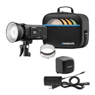 Westcott FJ400 II 400Ws Touchscreen Strobe ProMax AC DC Battery Bundle PRO
