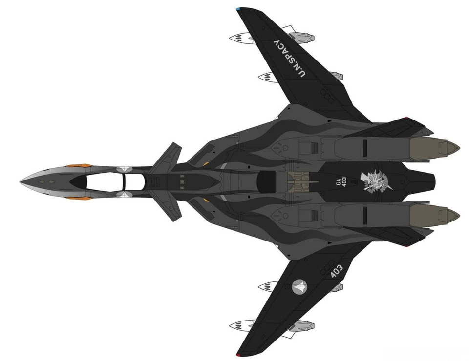 HASEGAWA 65870 1/72 VF-19A `SVF-440 Dullahans`w/Fast Pack&High Maneuver Missile - Image 4 of 4