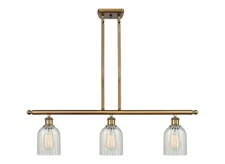 Innovations Lighting 516-3I Caledonia Caledonia 3 Light 36"W - Brushed Brass /