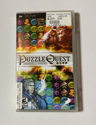 Puzzle Quest: Challenge of the Warlords Sony PSP 2007 Complete Tested Working