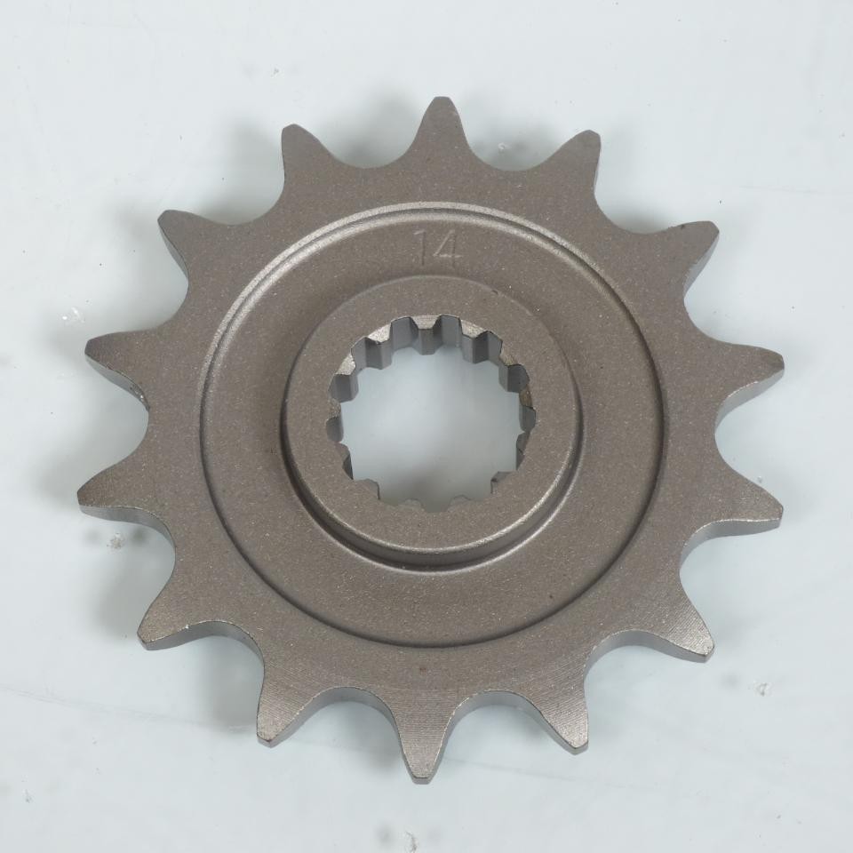 Pignon de sortie de boite Sifam en acier forgé pour Suzuki 250 RM