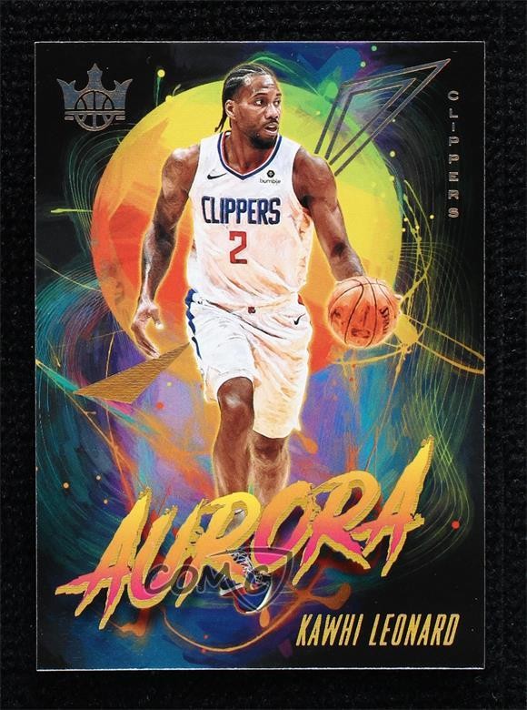 2019-20 Panini Court Kings Aurora Kawhi Leonard #7 3u4