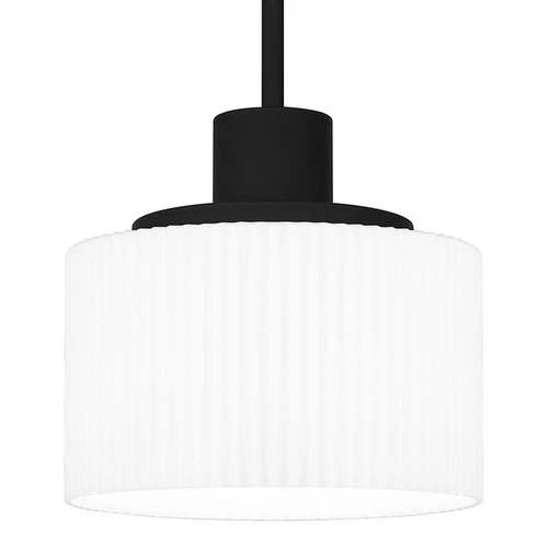 Quoizel QPP6172 Callahan 8"W Mini Pendant - Black - Picture 1 of 7