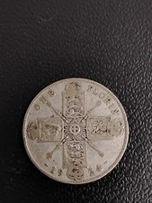 1924 Great Britain Silver Florin Coin