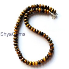 AAA Natural Yellow Tiger Eye Smooth Round Beads, 8mm Smooth Round Beads