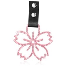 Cherry Blossoms Car Handle Strap Drift Charm Car Accessories Pink Sakura Style
