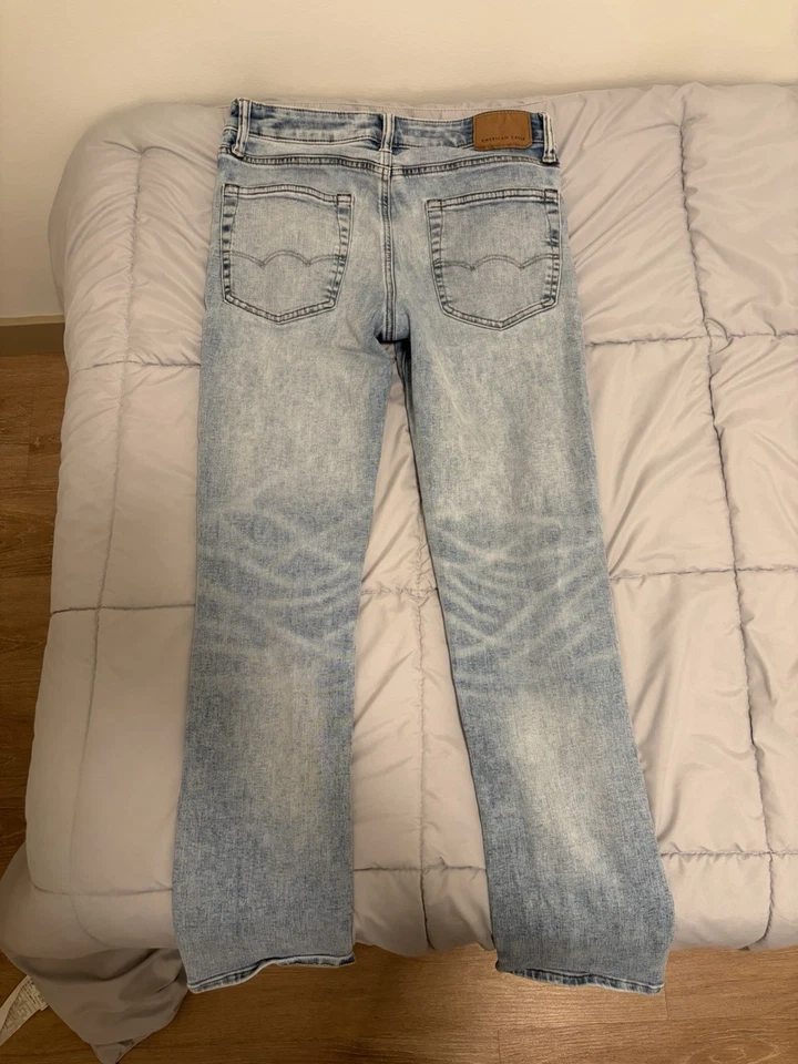 Jeans American Eagle Airflex+ azul claro 32x32 Foto 4 de 4