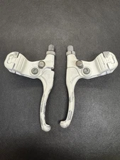 White Dia Compe Tech 7 With  182 Triggers - bmx levers Pft Pro Freestyle GT Og
