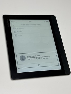PocketBook 840 InkPad E-Reader   8 Zoll Display, voll funktionsfähig