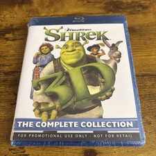 SHREK 3D THE COMPLETE COLLECTION 4-DISC BLU-RAY PROMOTIONAL SET NEW SEALED