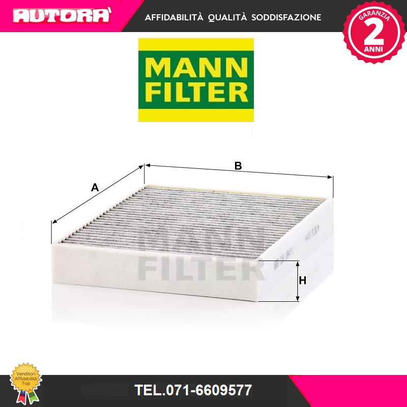 CUK28471 Filtro, Aria abitacolo (MARCA-MANN FILTER).