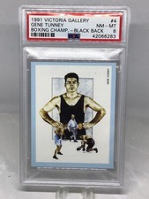 1991 Victoria Gallery Black Back #4 Gene Tunney PSA 8 (Total Pop 5, none higher)