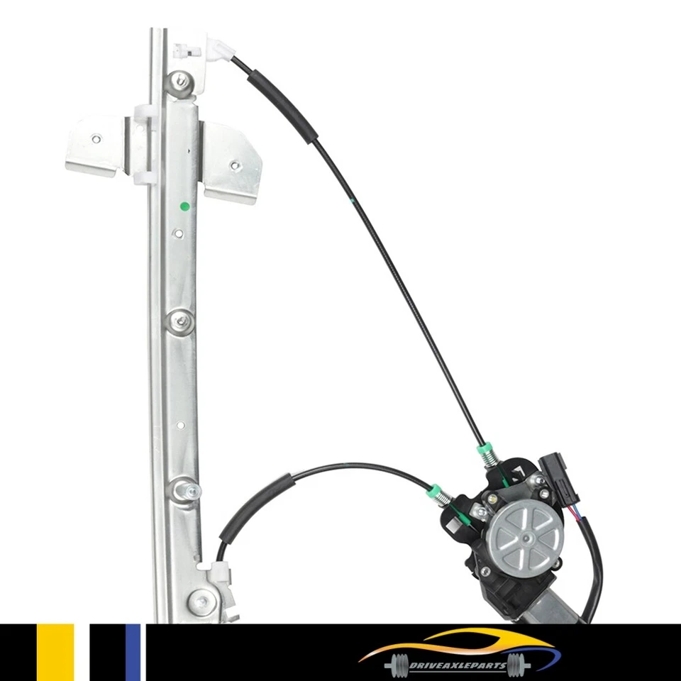 Regulador de ventana eléctrica del lado del conductor delantero para camioneta Dodge Ram 1500 99-03 con motor Foto 2 de 4