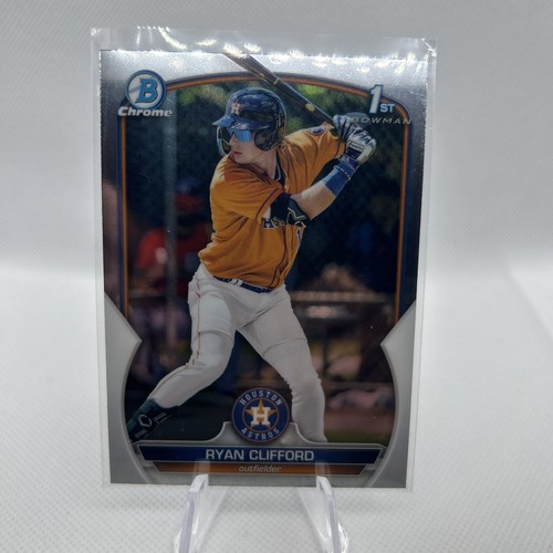 2023 Bowman Chrome Prospects #BCP-10 Ryan Clifford 1st Houston Astros - Picture 1 of 2