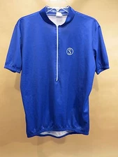 Schwinn Cycling Jersey • Large • Blue • Made in Italy • Stingray Letter Style