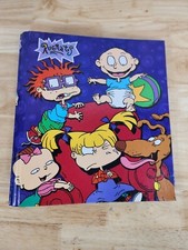 Nickelodeon RUGRATS 3 Ring Binder Complete Set 1997 Notebook Vintage 