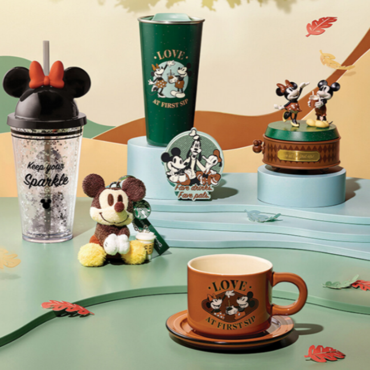 韓国スタバ★23秋★Autumn Disney Joyful Picnic Bag 韓国スタバ☆23秋☆Autumn Disney Joyful Picnic Bag (Starbucks