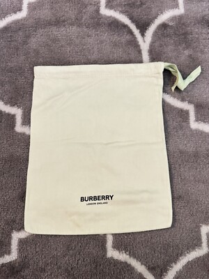 Drawstring Bags Burberry Original Dust Bag Authentic Green - Main Image