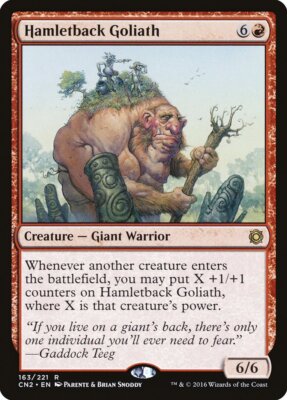 Hamletback Goliath [Conspiracy: Take the Crown] Magic MTG