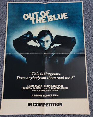 Kino-Festivalplakat / Poster [Cannes 1980] : OUT OF THE BLUE - Dennis Hopper