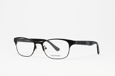 Vera Wang Stylish Black and Grey Eyeglasses. Suni Eyeglasses - Vera Wang Authorized Retailer | coolframes  main image 3